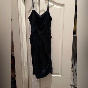 Dark Blue dress with sparkles